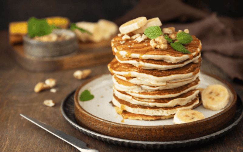 Panquecas de Aveia e Banana