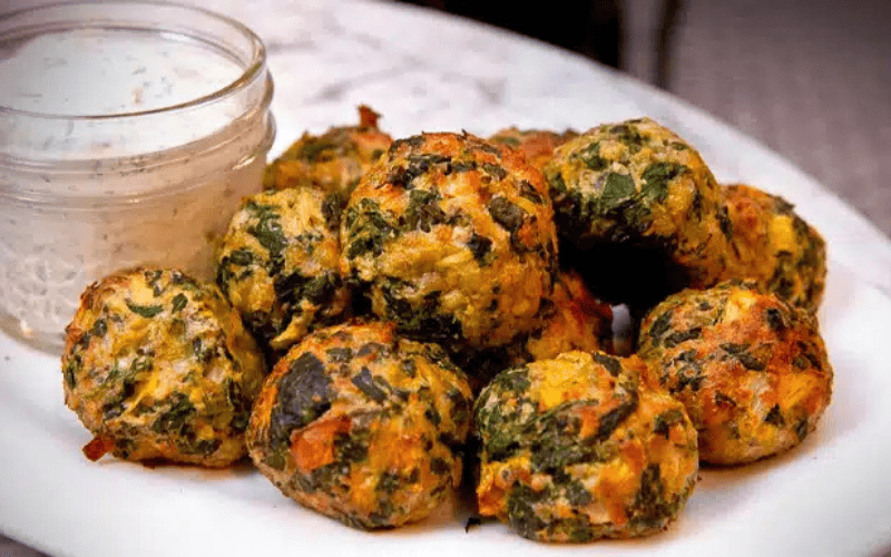 Bolinhos de Espinafre